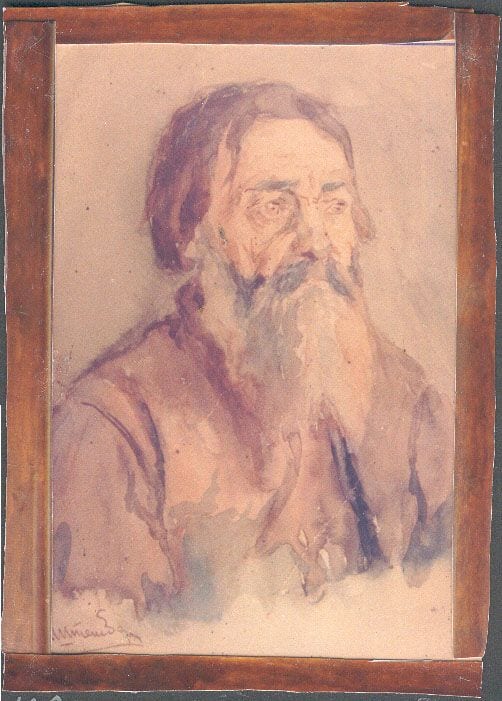 Historical photograph of Old Man From Tula, 1899 from the family album