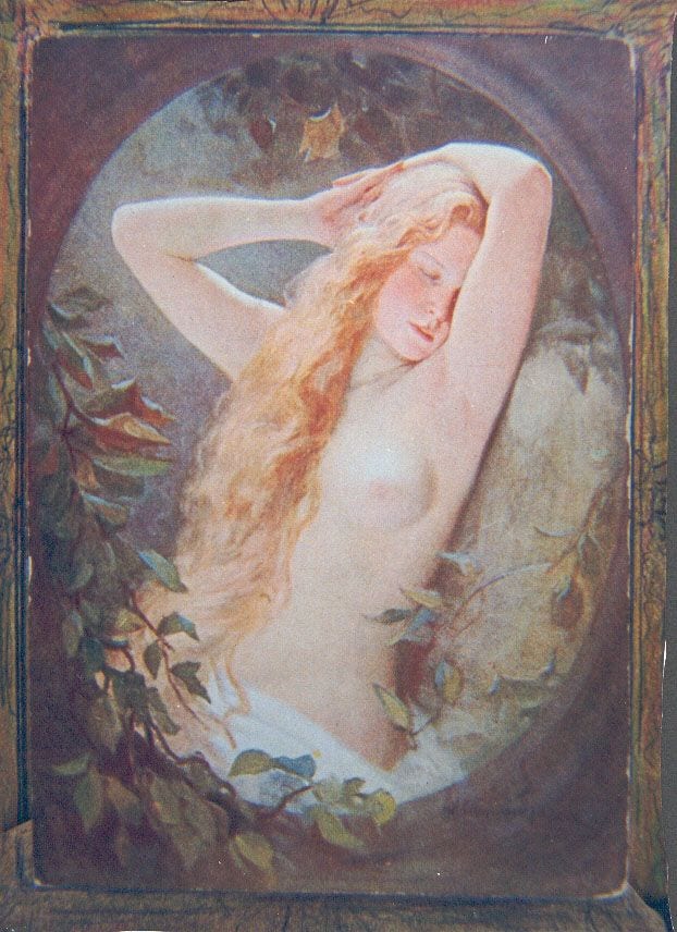 Historical photograph of Slumber, 1910 from the family album