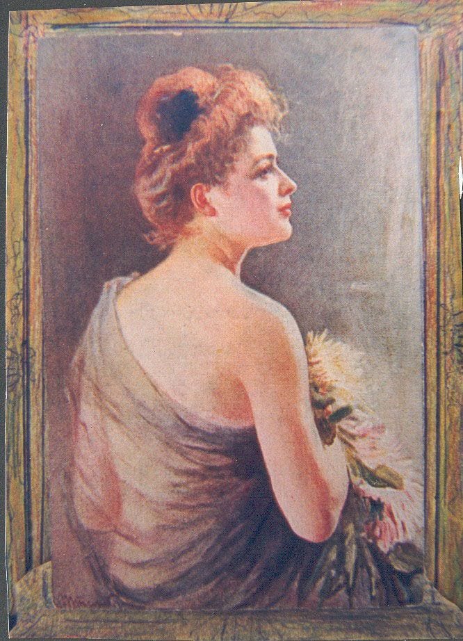 Historical photograph of Profile, 1904 from the family album