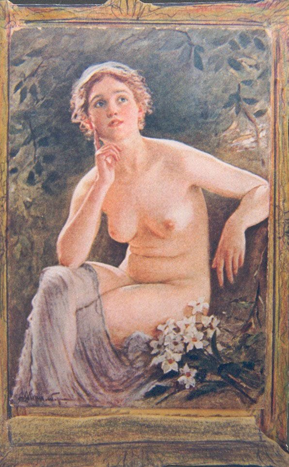 Historical photograph of Narcissus, 1914 from the family album