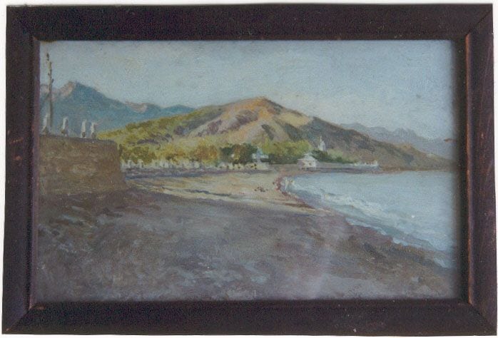 Historical photograph of Etudes Of Alushta, Crimea, 1895 from the family album