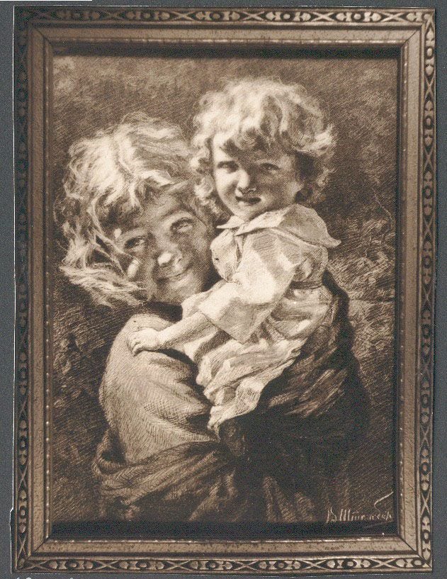 Historical photograph of In The Sun, 1889 from the family album
