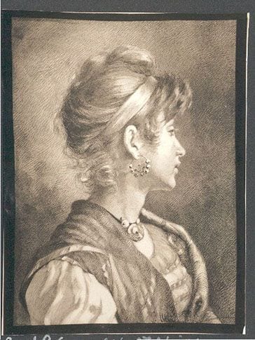 Historical photograph of An Italian, 1889 from the family album
