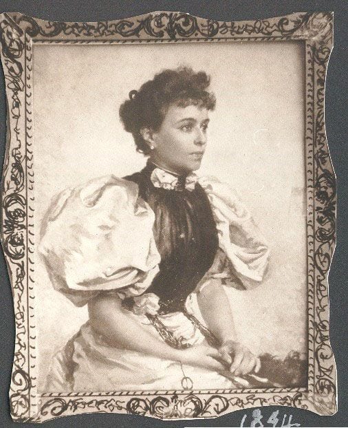Historical photograph of Mrs.E. Feigina, 1894 from the family album