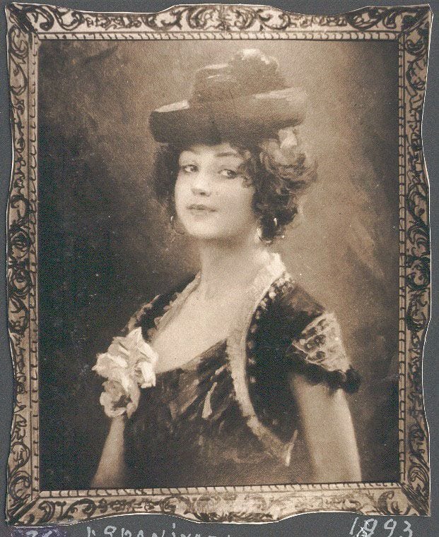 Historical photograph of Spaniard, 1894 from the family album