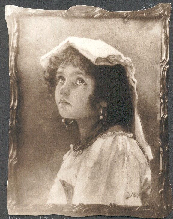Historical photograph of Italian, 1895 from the family album