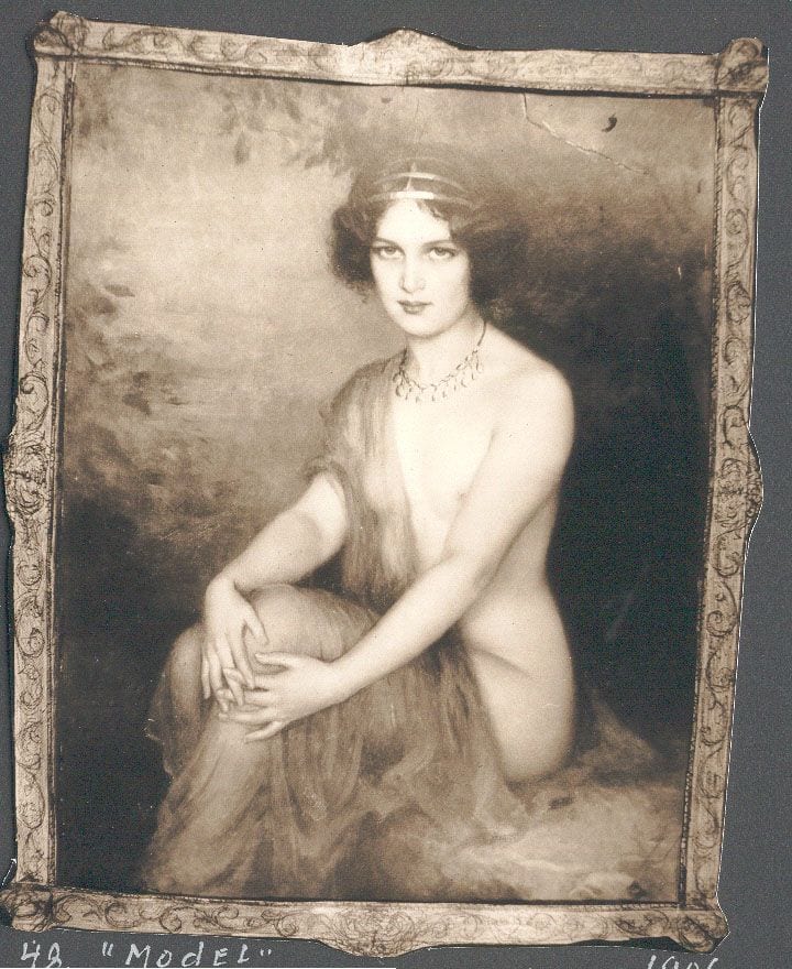 Historical photograph of Model, 1908 from the family album
