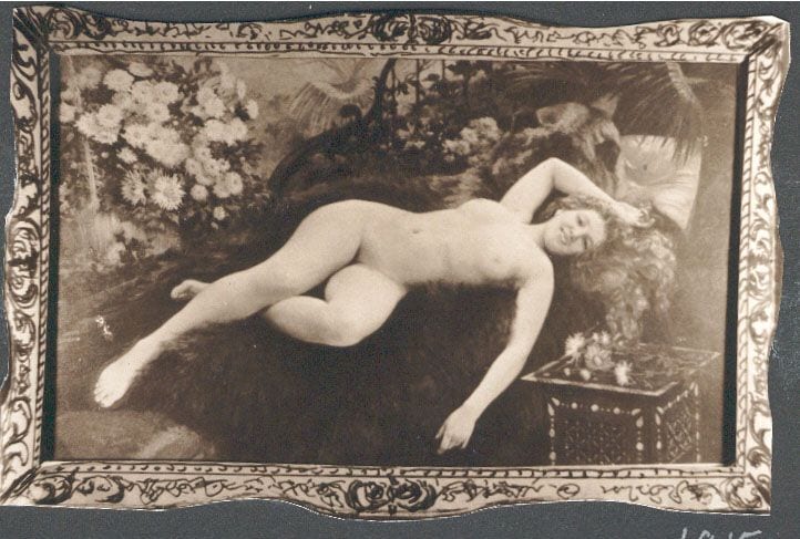 Historical photograph of On a Hot Summer Day, 1903 from the family album