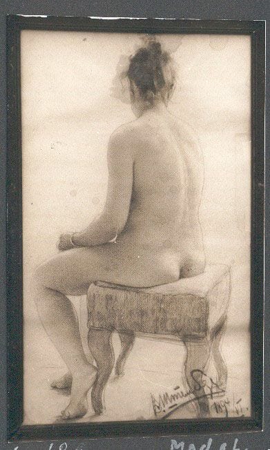 Historical photograph of Model, 1894 from the family album