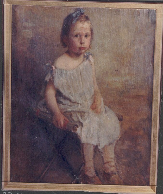 Historical photograph of Natasha, 1893 from the family album