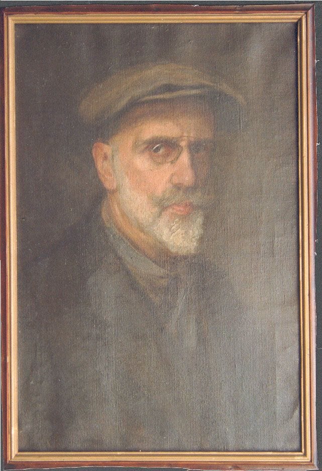 Historical photograph of Victor Stember - Self Portrait, 1919 from the family album