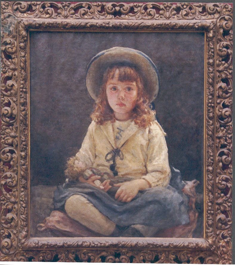 Historical photograph of Ksenia, 1893 from the family album