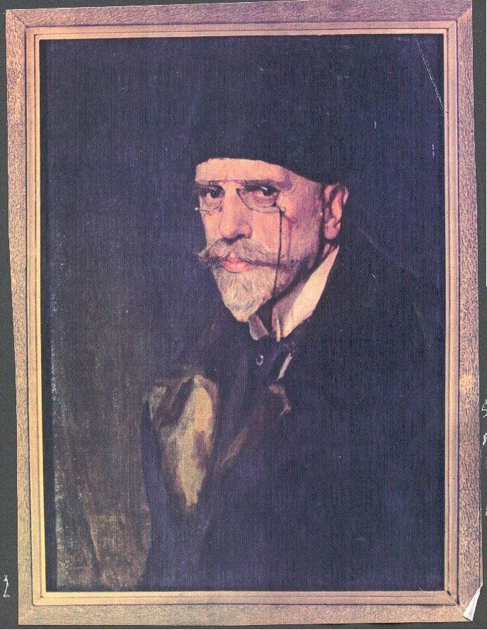 Historical photograph of Victor Stember - Self Portrait, 1918 from the family album