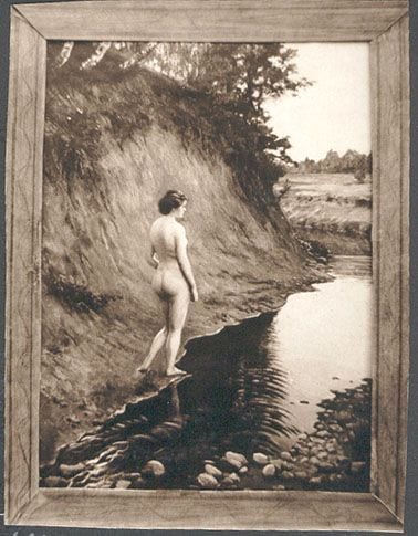 By the Brook, 1914, painting by Victor Stember