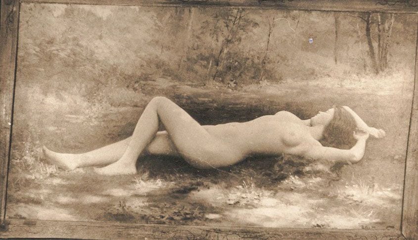 Sunbath, 1907, painting by Victor Stember