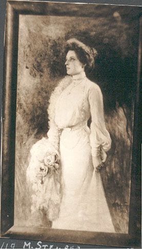 M. Stember, 1900, painting by Victor Stember