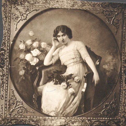 Ms. Shepergaze (Spergase), 1911, painting by Victor Stember