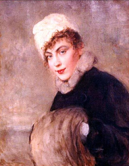 Going for a Walk, 1916, painting by Victor Stember