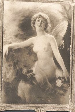 A Butterfly, 1909, painting by Victor Stember