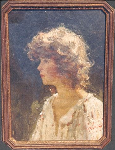 Young Girl From Lubanovo, 1886, painting by Victor Stember