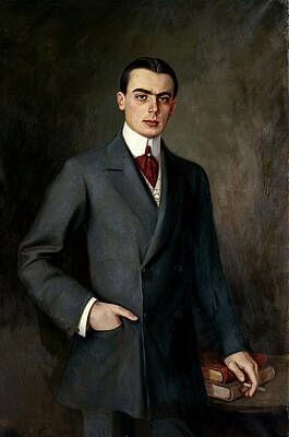 Prince N.F. Yusupov, 1910, painting by Victor Stember