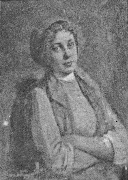 Woman with Crossed Arms, painting by Victor Stember