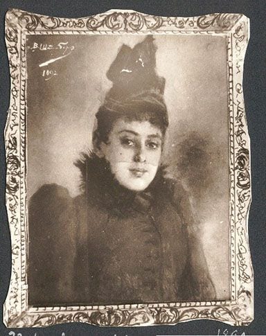 Princess Marie Litvinova, 1892, painting by Victor Stember