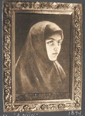 A Nun, 1894, painting by Victor Stember
