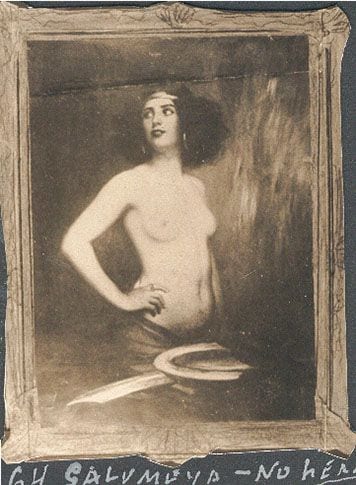 Salome - No Head, 1910, painting by Victor Stember