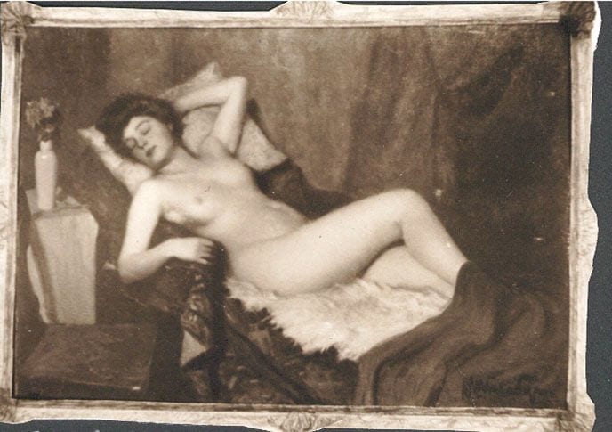 Slumber, 1909, painting by Victor Stember