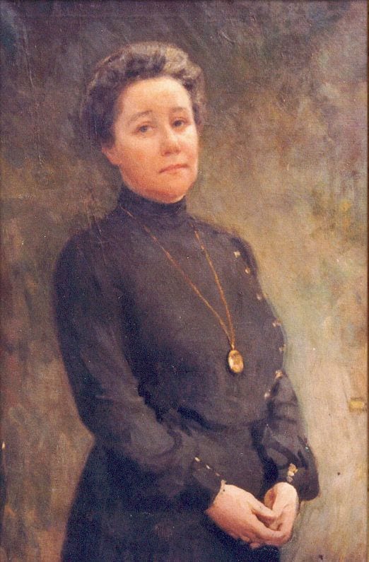 Nadja Stember, wife of the artist