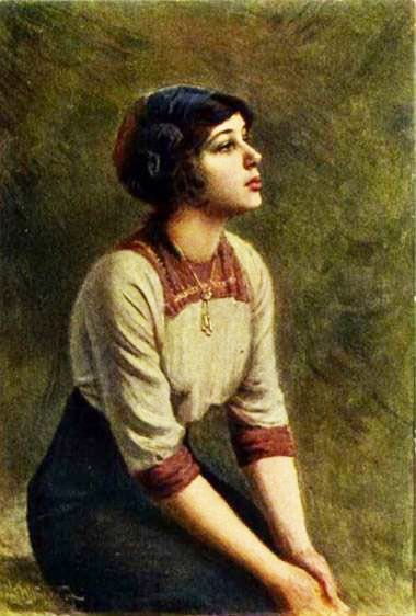 Nadya, 1912, painting by Victor Stember