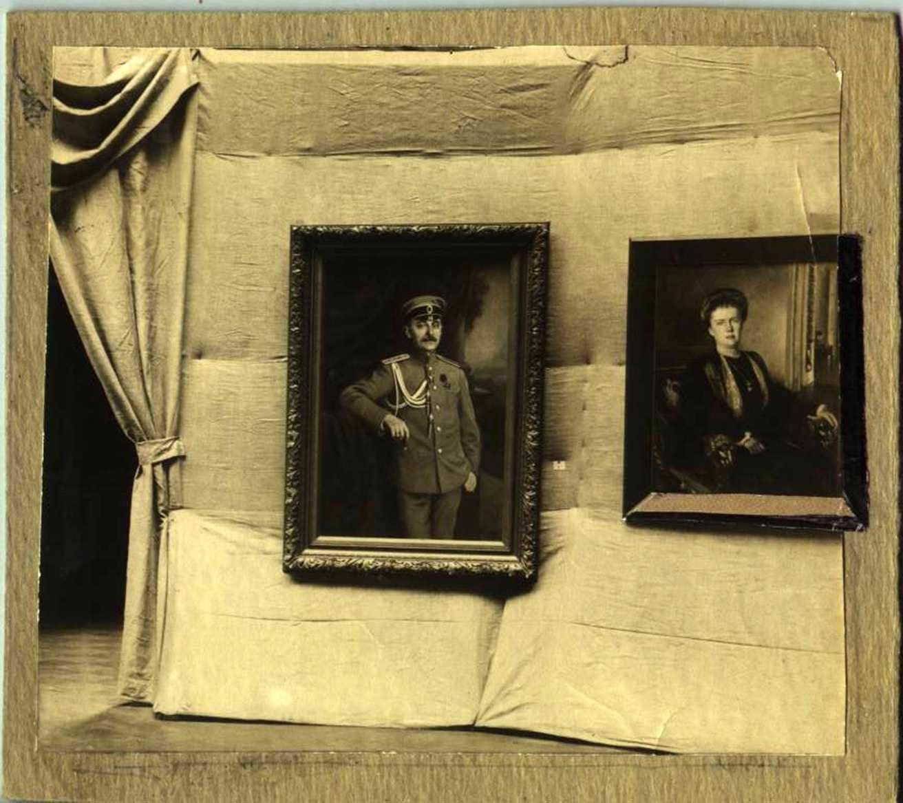 These two portraits were also at the 25th Jubilee Celebration of Stember's works. They are # 34 and